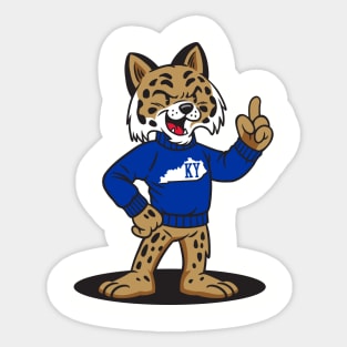 Kentucky Number One Cat Sticker